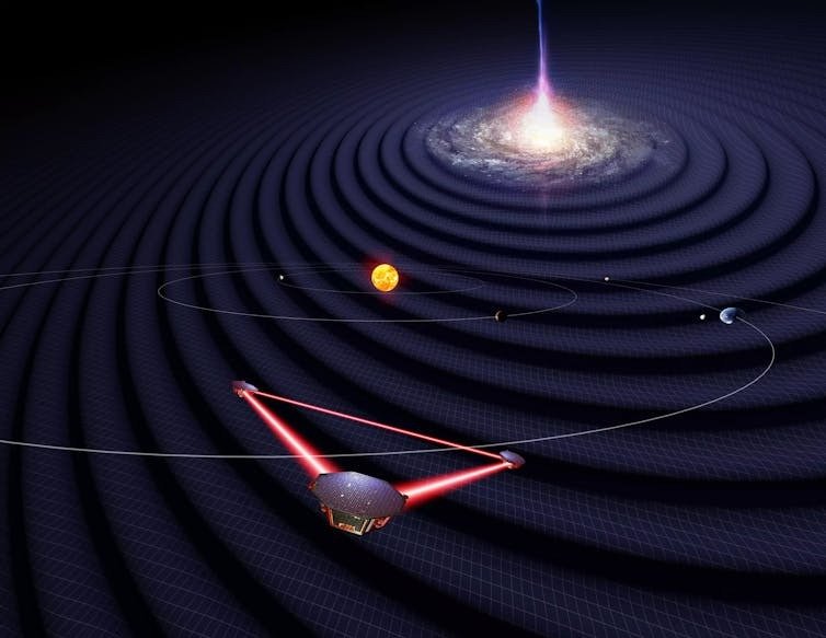LISA spacecraft will map space-time around rotating black holes
